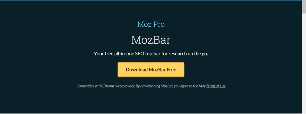 mozbarのトップページ